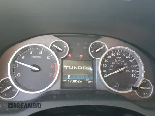 2017 Toyota Tundra 2WD SR with VIN 5TFRM5F13HX117499, listed as a Copart auction lot 75630654 with 173,852 mi miles and Salvage Title. Bid and sale history available at carsss.com. Image 9.