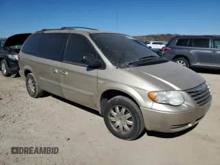 2006 Chrysler Town & Country Touring with VIN 2A4GP54L76R690091, listed as a Copart auction lot 47071855 with Not Provided miles and Salvage Title. Bid and sale history available at DreamBid. Image 4.