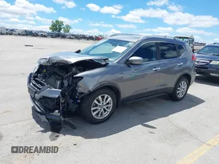 2017 Nissan Rogue SV with VIN KNMAT2MT4HP596082, listed as a IAAI auction lot 42320018 with 55,122 mi miles and . Bid and sale history available at DreamBid. Image 22.