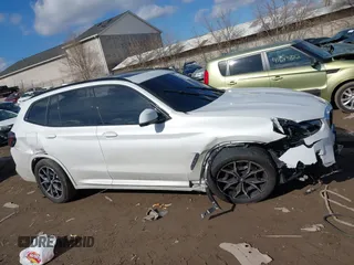 2022 BMW X3 xDrive30i with VIN 5UX53DP00N9M13841, listed as a IAAI auction lot 41677305 with 58,100 mi miles and . Bid and sale history available at DreamBid. Image 13.