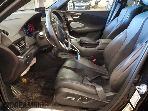 2022 Acura RDX w/A-Spec Package with VIN 5J8TC2H6XNL011958, listed as a Copart auction lot 85729184 with 41,419 mi miles and Salvage Title. Bid and sale history available at carsss.com. Image 7.