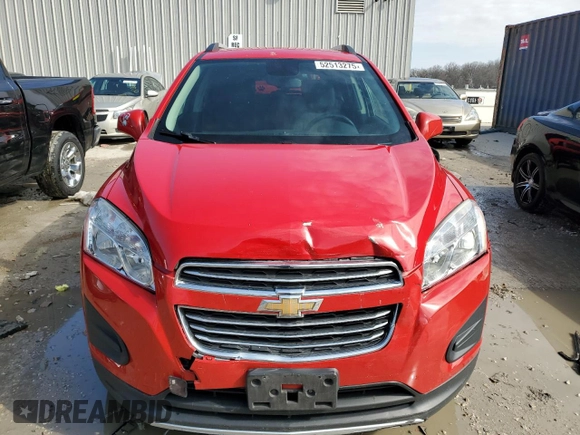 2015 Chevrolet Trax LT with VIN KL7CJLSB6FB258303, listed as a Copart auction lot 52513275 with 80,864 mi miles and Clean Title. Bid and sale history available at carsss.com. Image 5.