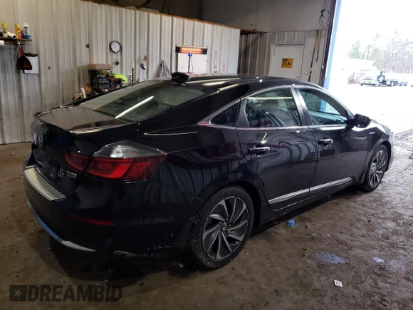 2022 Honda Insight Touring with VIN 19XZE4F9XNE017554, listed as a Copart auction lot 52786335 with 50,067 mi miles and Salvage Title. Bid and sale history available at DreamBid. Image 3.