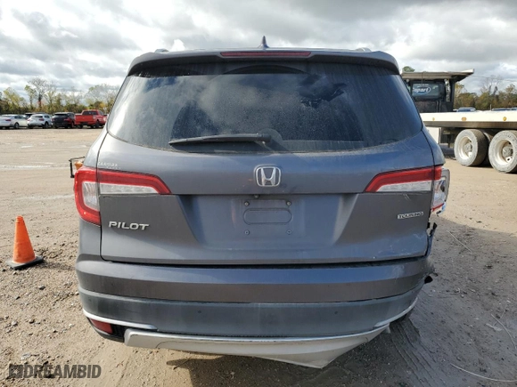 2019 Honda Pilot Touring 8-Passenger with VIN 5FNYF5H96KB041044, listed as a Copart auction lot 85808604 with 126,168 mi miles and Salvage Title. Bid and sale history available at carsss.com. Image 6.