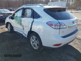 2011 Lexus RX with VIN JTJBC1BAXB2420283, listed as a IAAI auction lot 41816439 with 199,296 mi miles. Bid and sale history available at carsss.com. Image 3.