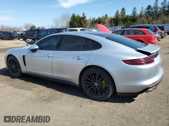 2018 Porsche Panamera z VIN WP0AA2A75JL110423, wystawiony jako Copart lot #48962705 z przebiegiem 118 453 mil mil oraz Czysty tytuł • Clean title. Historia ofert i sprzedaży dostępna na DreamBid. Obrazek 2.