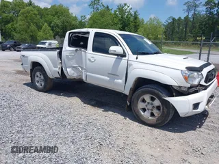 2015 Toyota Tacoma PreRunner with VIN 5TFKU4HN9FX006805, listed as a IAAI auction lot 42283766 with 132,367 mi miles and . Bid and sale history available at DreamBid. Image 1.