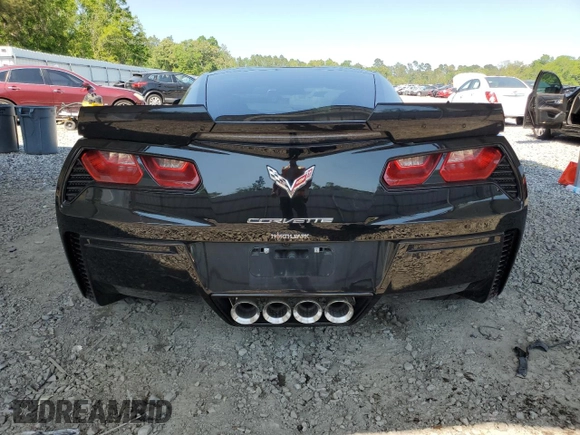 2017 Chevrolet Corvette Grand Sport 2LT with VIN 1G1YY2D71H5106768, listed as a Copart auction lot 51330795 with 40,897 mi miles and Salvage title. Bid and sale history available at DreamBid. Image 6.