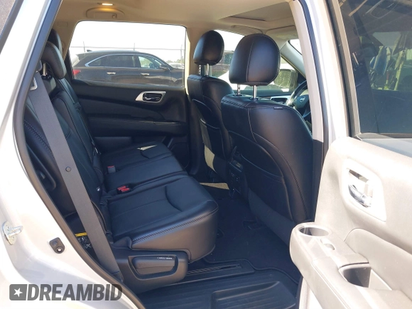 2020 Nissan Pathfinder Platinum with VIN 5N1DR2DM4LC600079, listed as a IAAI auction lot 40629524 with 89,706 mi miles. Bid and sale history available at carsss.com. Image 8.