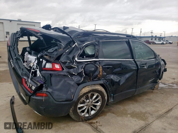 2022 Jeep Cherokee Latitude Lux with VIN 1C4PJLMX3ND501694, listed as a Copart auction lot 60551415 with 112,268 mi miles and Salvage title. Bid and sale history available at DreamBid. Image 3.