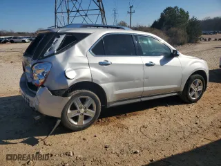 2015 Chevrolet Equinox LTZ with VIN 2GNFLHE34F6378381, listed as a Copart auction lot 46669525 with 146,404 mi miles and Salvage Title. Bid and sale history available at carsss.com. Image 3.