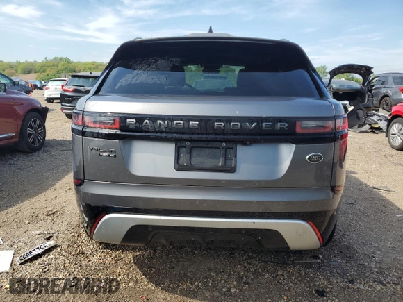 2018 Land Rover Range Rover Velar R-Dynamic SE with VIN SALYL2RX0JA735569, listed as a Copart auction lot 56007765 with 60,711 mi miles and Salvage title. Bid and sale history available at DreamBid. Image 6.