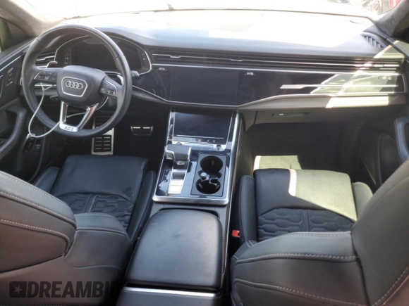2021 Audi RS Q8 z VIN WU1ARBF16MD008966, wystawiony jako Copart lot #74957414 z przebiegiem Nie podano mil oraz Nie do naprawy • Non repairable. Historia ofert i sprzedaży dostępna na DreamBid. Obrazek 8.