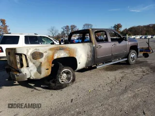 2011 Chevrolet Silverado 3500HD DRW LTZ with VIN 1GC4K1C82BF146161, listed as a Copart auction lot 79089334 with 0 mi miles and Non Repairable. Bid and sale history available at carsss.com. Image 3.