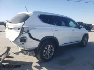 2019 Hyundai Santa Fe SE with VIN 5NMS23AD3KH111392, listed as a Copart auction lot 48485935 with 88,472 mi miles and Salvage Title. Bid and sale history available at carsss.com. Image 3.