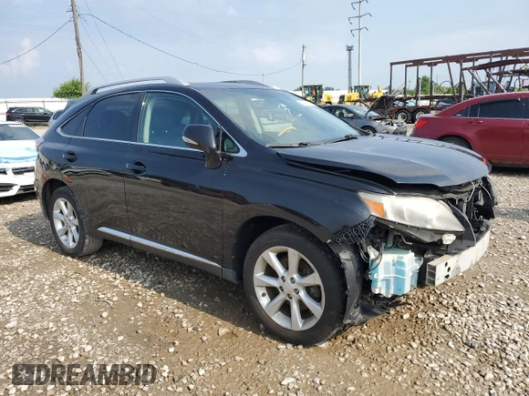 2011 Lexus RX 350 with VIN 2T2BK1BA9BC093202, listed as a Copart auction lot 62410975 with 131,984 mi miles and Salvage title. Bid and sale history available at DreamBid. Image 4.
