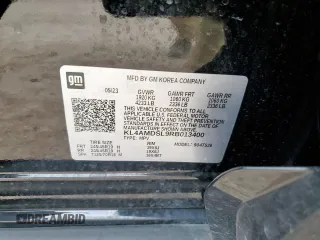 2024 Buick Encore GX Sport Touring с VIN KL4AMDSL9RB013400, выставлен на аукционе Copart как лот 60464655 с пробегом Не указан миль и Списание • Salvage title. История ставок и продаж доступна на DreamBid. Изображение 13.