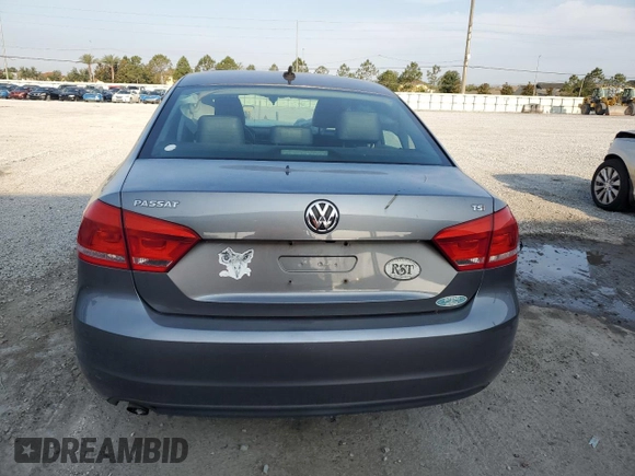 2015 Volkswagen Passat Limited Edition Edition with VIN 1VWAT7A31FC076196, listed as a Copart auction lot 56224525 with 99,380 mi miles and Salvage title. Bid and sale history available at DreamBid. Image 6.