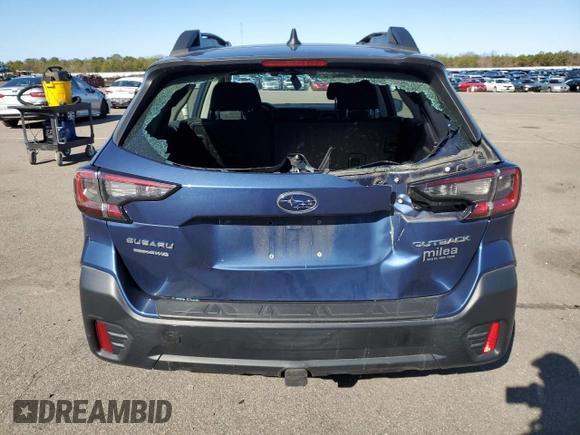 2022 Subaru Outback with VIN 4S4BTAAC5N3174761, listed as a Copart auction lot 50934815 with Not provided miles and Salvage title. Bid and sale history available at DreamBid. Image 6.