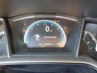 2019 Honda Civic EX-L z VIN SHHFK7H84KU420208, wystawiony jako Copart lot #89350145 z przebiegiem 63 086 mil mil oraz Szkoda całkowita • Salvage title. Historia ofert i sprzedaży dostępna na DreamBid. Obrazek 9.