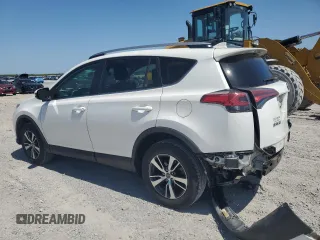 2018 Toyota RAV4 XLE with VIN 2T3WFREV7JW512949, listed as a Copart auction lot 52546345 with 41,558 mi miles and Salvage Title. Bid and sale history available at DreamBid. Image 2.