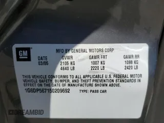 2005 Cadillac CTS z VIN 1G6DP567150209692, wystawiony jako Copart lot #71979594 z przebiegiem 73 155 mil mil oraz Szkoda całkowita • Salvage title. Historia ofert i sprzedaży dostępna na DreamBid. Obrazek 12.