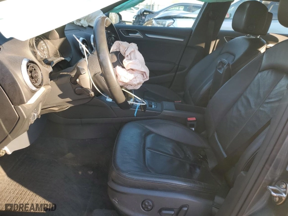 2017 Audi A3 Sportback e-tron Premium with VIN WAUUPBFF4HA054506, listed as a Copart auction lot 83016984 with 46,608 mi miles and Salvage Title. Bid and sale history available at carsss.com. Image 7.