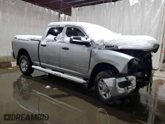 2021 Ram 2500 Tradesman with VIN 3C6UR5CJ5MG609084, listed as a Copart auction lot 41561855 with 49,304 mi miles and Salvage Title. Bid and sale history available at carsss.com. Image 4.
