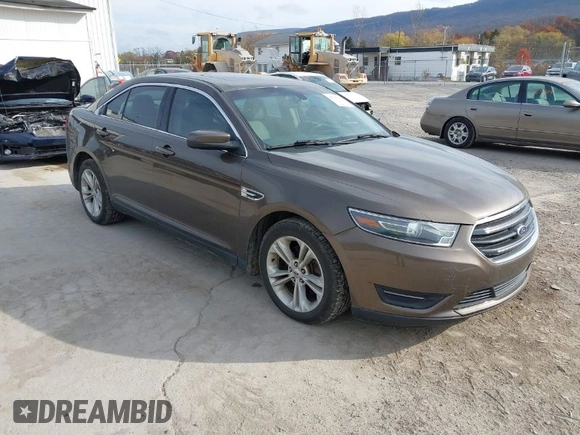 2015 Ford Taurus SEL with VIN 1FAHP2H87FG199865, listed as a IAAI auction lot 40760225 with 77,782 mi miles. Bid and sale history available at carsss.com. Image 1.