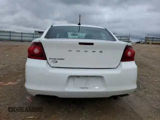 2014 Dodge Avenger SE with VIN 1C3CDZABXEN126757, listed as a Copart auction lot 52745875 with 105,776 mi miles and Salvage Title. Bid and sale history available at DreamBid. Image 6.