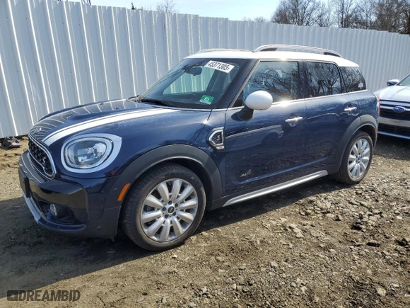 2018 MINI Countryman Cooper S with VIN WMZYT5C34J3E62254, listed as a Copart auction lot 45371305 with 25,475 mi miles and Salvage Title. Bid and sale history available at carsss.com. Image 1.