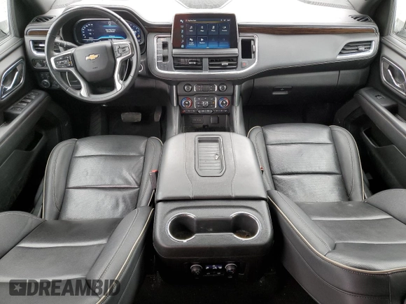 2023 Chevrolet Suburban Premier with VIN 1GNSKFKDXPR253331, listed as a Copart auction lot 52306795 with 50,363 mi miles and Clean Title. Bid and sale history available at DreamBid. Image 8.
