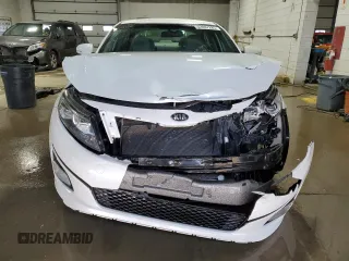 2015 Kia Optima LX with VIN KNAGM4A70F5558185, listed as a Copart auction lot 52097285 with 118,296 mi miles and Salvage Title. Bid and sale history available at DreamBid. Image 5.