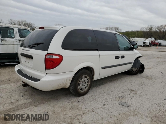 2006 Dodge Grand Caravan SE with VIN 1D4GP24E66B653668, listed as a Copart auction lot 51822155 with 151,746 mi miles and Salvage title. Bid and sale history available at DreamBid. Image 3.