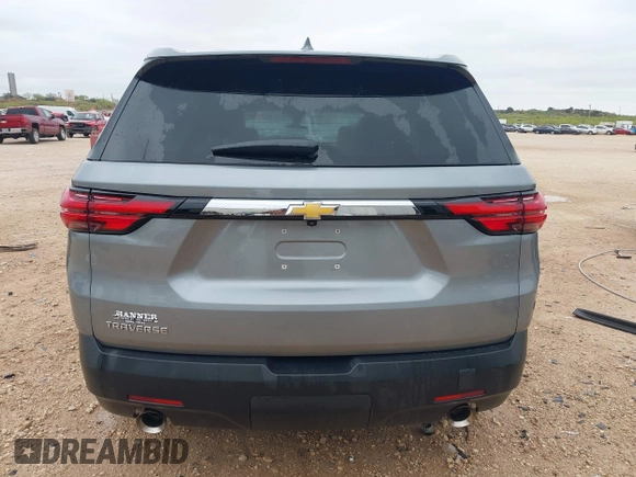 2023 Chevrolet Traverse LS with VIN 1GNERFKW1PJ246437, listed as a IAAI auction lot 41944069 with 23,618 mi miles. Bid and sale history available at carsss.com. Image 16.