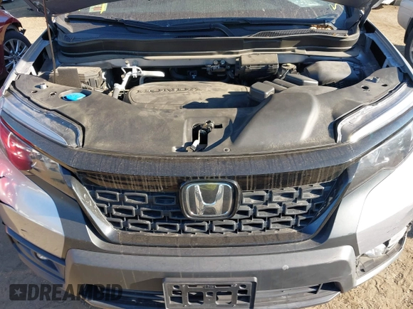 2021 Honda Passport EX-L with VIN 5FNYF8H54MB042677, listed as a IAAI auction lot 40732860 with 63,698 mi miles and . Bid and sale history available at DreamBid. Image 10.