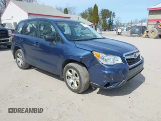2014 Subaru Forester 2.5i with VIN JF2SJAAC0EH478868, listed as a IAAI auction lot 41930308 with 60,239 mi miles. Bid and sale history available at carsss.com. Image 1.