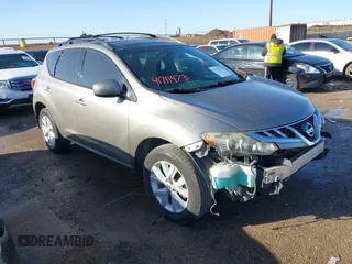 2012 Nissan Murano S with VIN JN8AZ1MU3CW114237, listed as a IAAI auction lot 41711473 with 186,204 mi miles and . Bid and sale history available at DreamBid. Image 1.