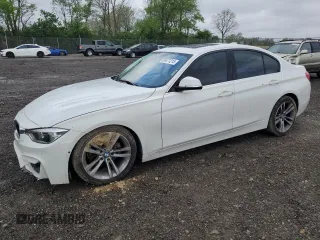 2017 BMW 3 Series 330i xDrive with VIN WBA8D9C3XHA004934, listed as a Copart auction lot 55471215 with 91,825 mi miles and Salvage title. Bid and sale history available at DreamBid. Image 1.
