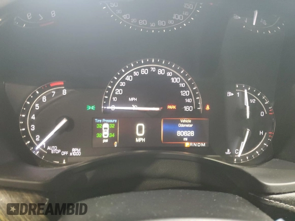 2017 Cadillac ATS AWD z VIN 1G6AG1RX4H0184587, wystawiony jako Copart lot #50192275 z przebiegiem 80 628 mil mil oraz Szkoda całkowita • Salvage title. Historia ofert i sprzedaży dostępna na DreamBid. Obrazek 9.