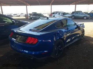 2022 Ford Mustang EcoBoost with VIN 1FA6P8TH5N5140485, listed as a IAAI auction lot 41744879 with 25,348 mi miles. Bid and sale history available at carsss.com. Image 4.