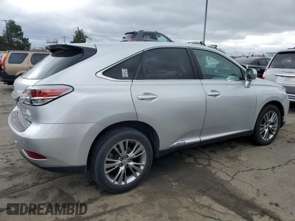 2013 Lexus RX with VIN JTJZB1BAXD2006974, listed as a Copart auction lot 49741525 with 154,651 mi miles and Salvage Title. Bid and sale history available at carsss.com. Image 3.
