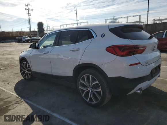 2020 BMW X2 xDrive28i with VIN WBXYJ1C02L5P85780, listed as a Copart auction lot 43665555 with 14,451 mi miles and Salvage Title. Bid and sale history available at carsss.com. Image 2.