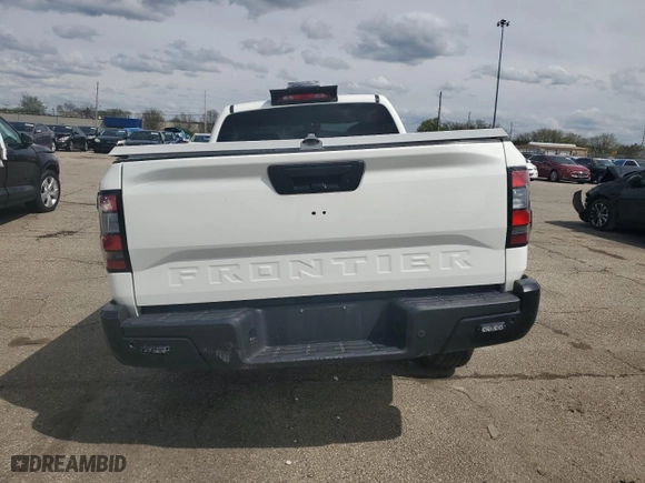 2024 Nissan Frontier S with VIN 1N6ED1CL8RN661147, listed as a Copart auction lot 53340165 with 27,427 mi miles and Clean Title. Bid and sale history available at carsss.com. Image 6.