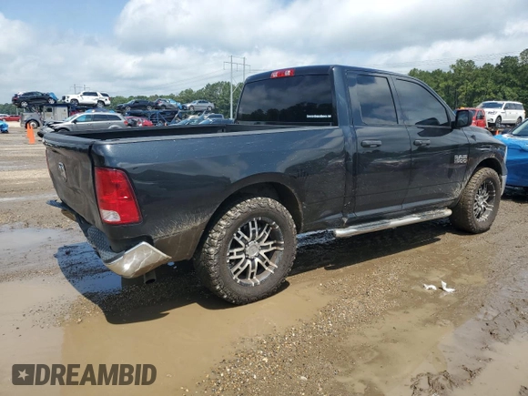 2018 Ram 1500 Tradesman z VIN 1C6RR6FG2JS336363, wystawiony jako Copart lot #58731665 z przebiegiem 133 398 mil mil oraz Szkoda całkowita • Salvage title. Historia ofert i sprzedaży dostępna na DreamBid. Obrazek 3.