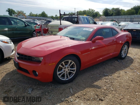 2013 Chevrolet Camaro LT с VIN 2G1FB1E30D9187399, выставлен на аукционе Copart как лот 54479952 с пробегом Не указан миль и Списание • Salvage title. История ставок и продаж доступна на DreamBid. Изображение 2.