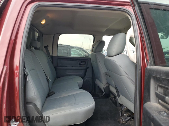 2018 Ram 2500 Tradesman with VIN 3C6UR5HL7JG121745, listed as a Copart auction lot 53988425 with 122,480 mi miles and Salvage title. Bid and sale history available at DreamBid. Image 10.