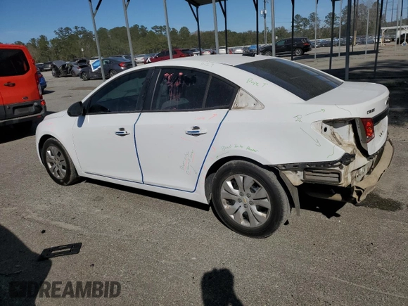 2014 Chevrolet Cruze LS with VIN 1G1PA5SHXE7104160, listed as a Copart auction lot 47283095 with 135,954 mi miles and Salvage Title. Bid and sale history available at carsss.com. Image 2.