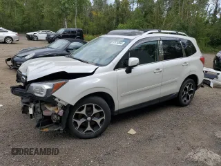 2014 Subaru Forester with VIN JF2SJHPC3EH490240, listed as a Copart auction lot 67876064 with 195,561 mi miles and Salvage title. Bid and sale history available at DreamBid. Image 1.