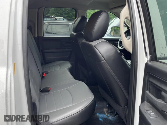 2023 Ram 1500 Tradesman with VIN 1C6RR7FT4PS588854, listed as a Copart auction lot 64556685 with 24,403 mi miles and Salvage title. Bid and sale history available at DreamBid. Image 6.